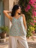 Mint Marigold Buti Cami Top