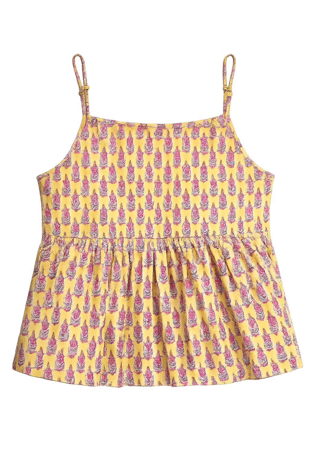Sunshine Buti Tiered Cami Top